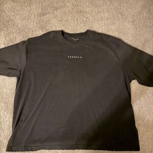 YoungLA Men's Classic Black Tee